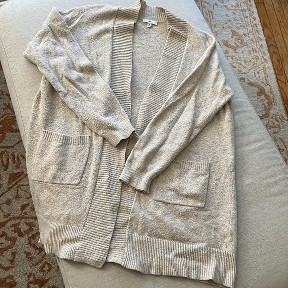 bp from Nordstrom Tan Open Cardigan Sz M EUC - Picture 2 of 7